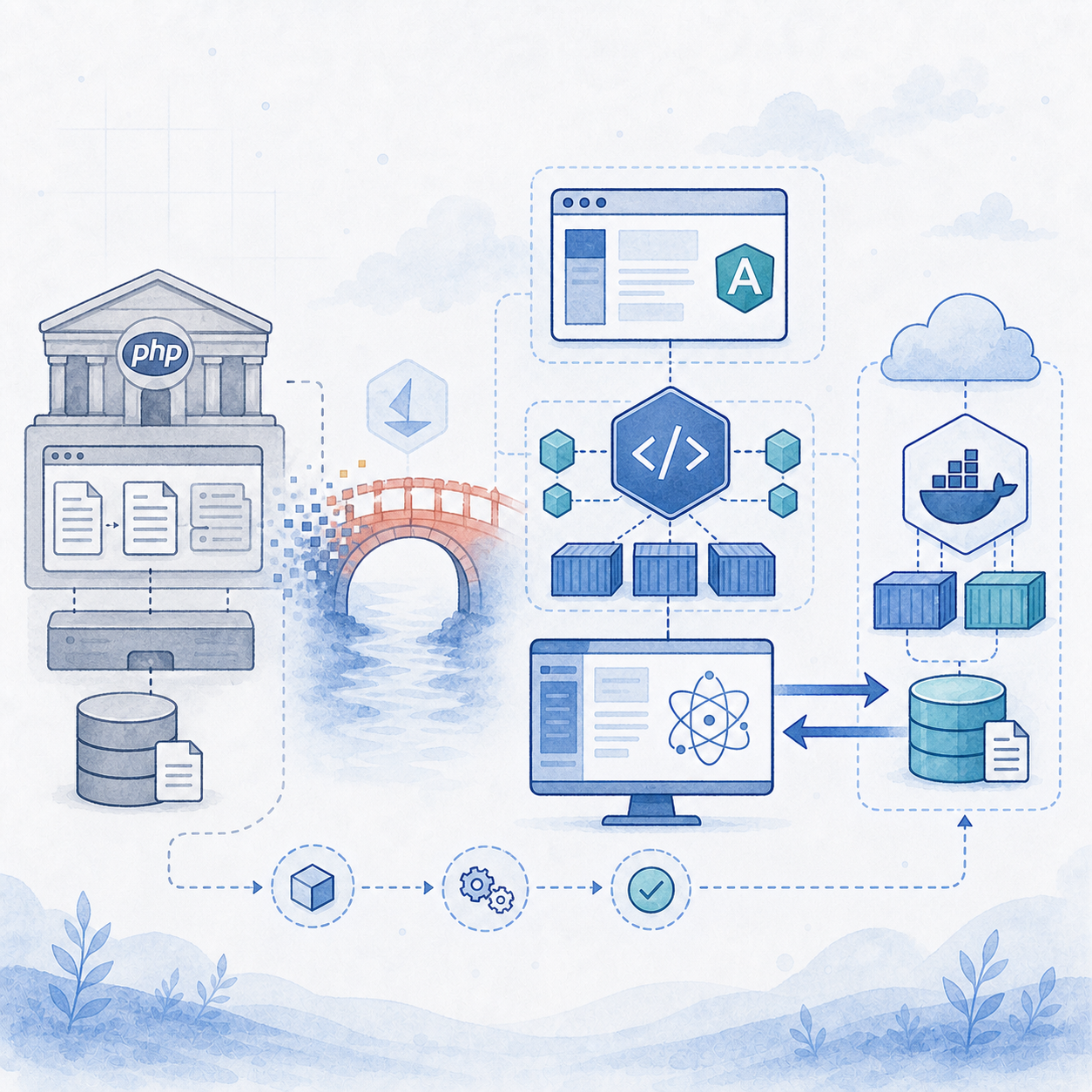 WikiDocs migration illustration